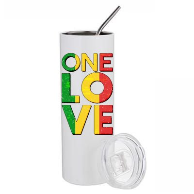 One Love African Colors Stainless Steel Tumbler