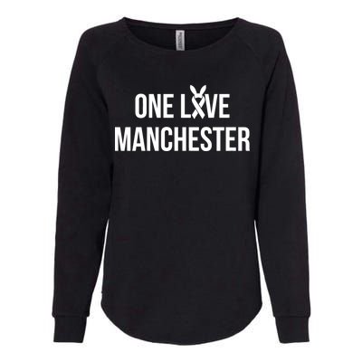 One Love Manchester United Womens California Wash Sweatshirt