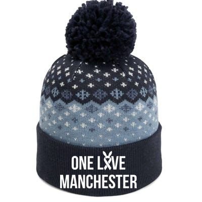 One Love Manchester United The Baniff Cuffed Pom Beanie