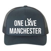 One Love Manchester United Yupoong Adult 5-Panel Trucker Hat