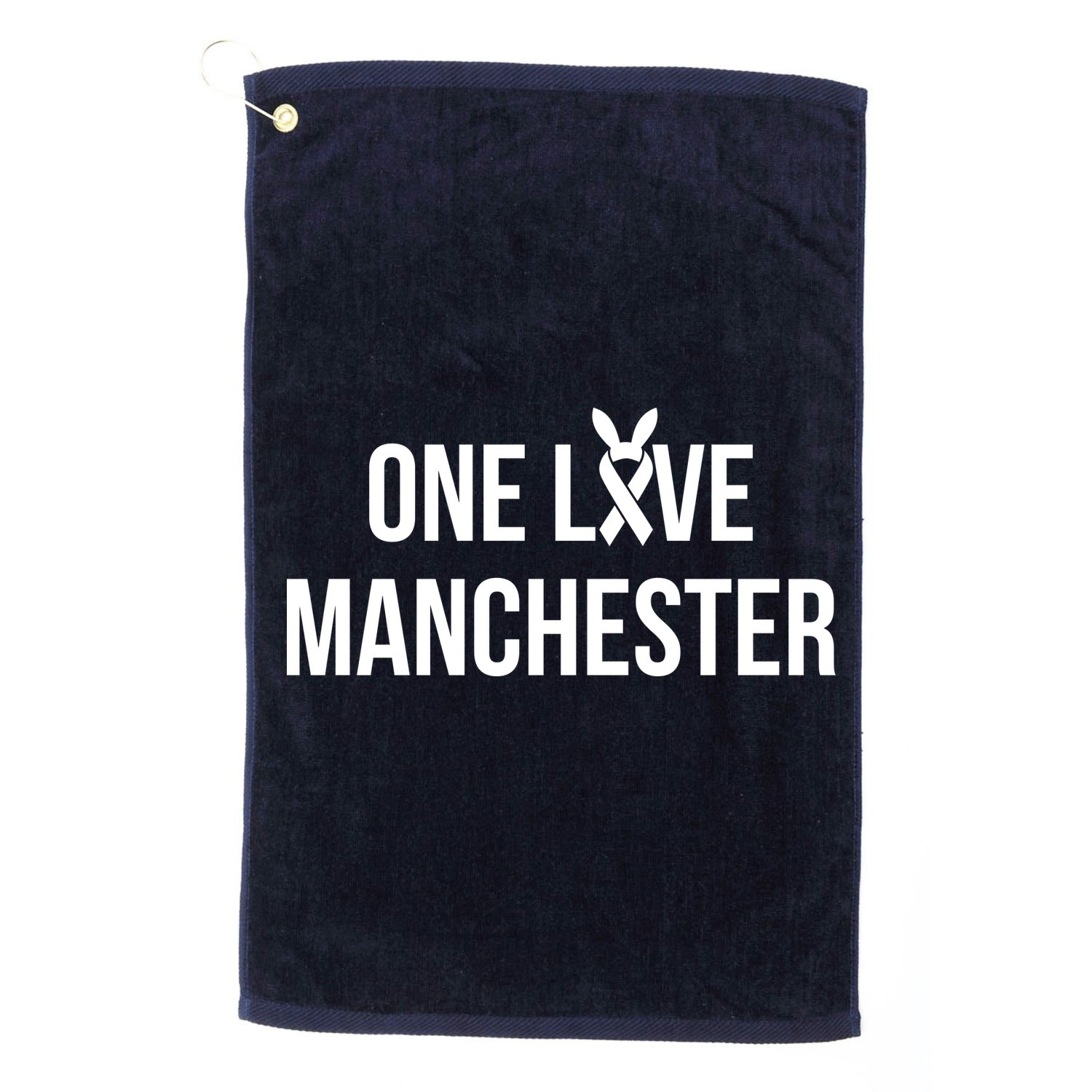 One Love Manchester United Golf Towel