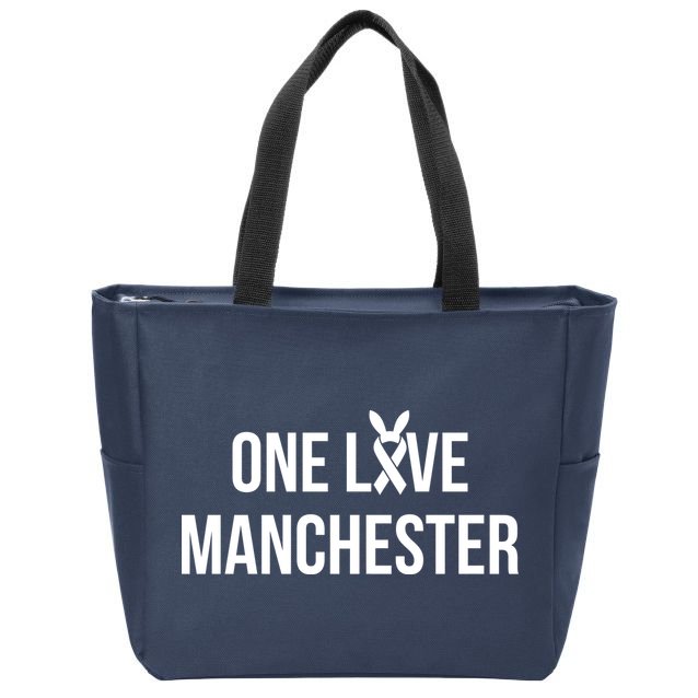 One Love Manchester United Zip Tote Bag