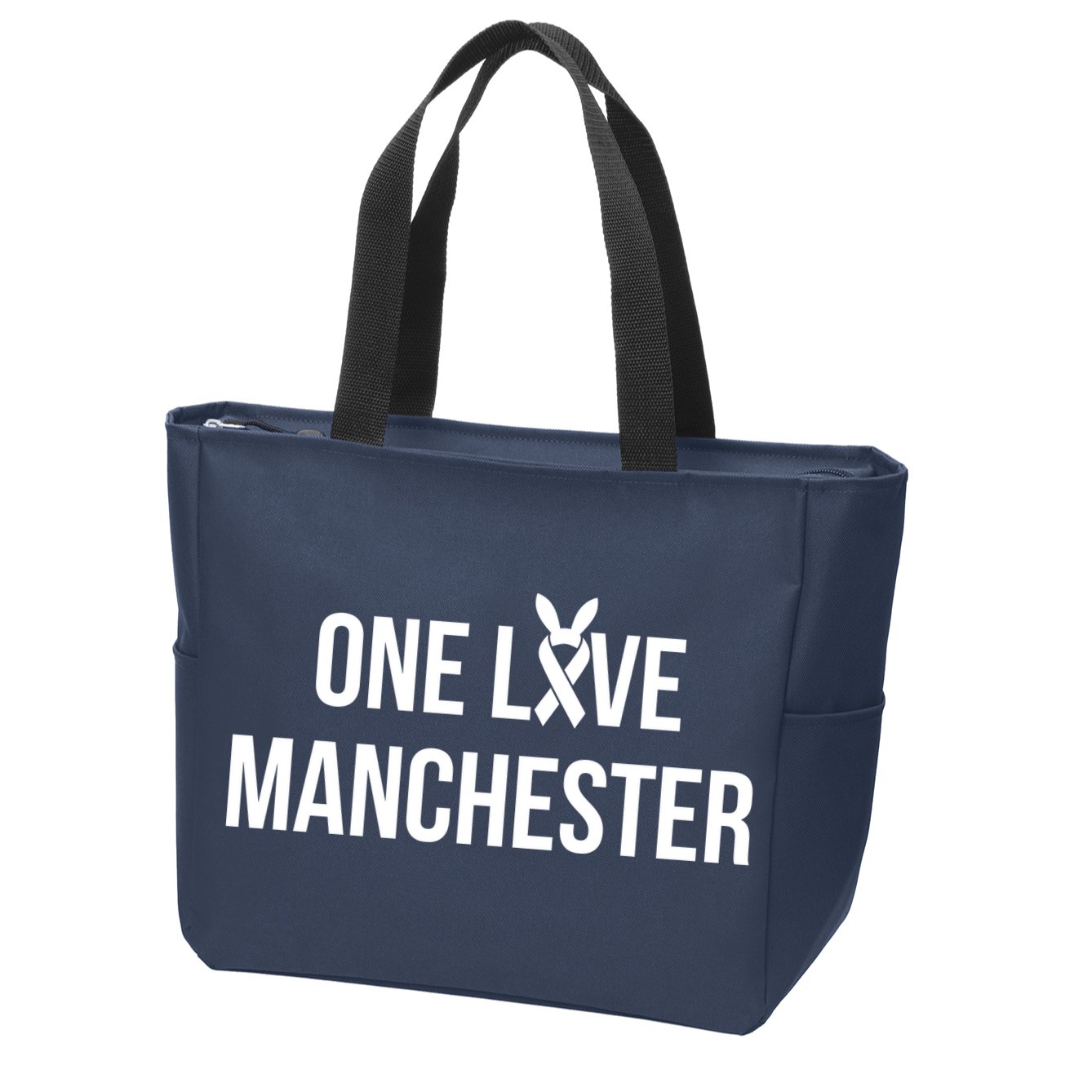 One Love Manchester United Zip Tote Bag