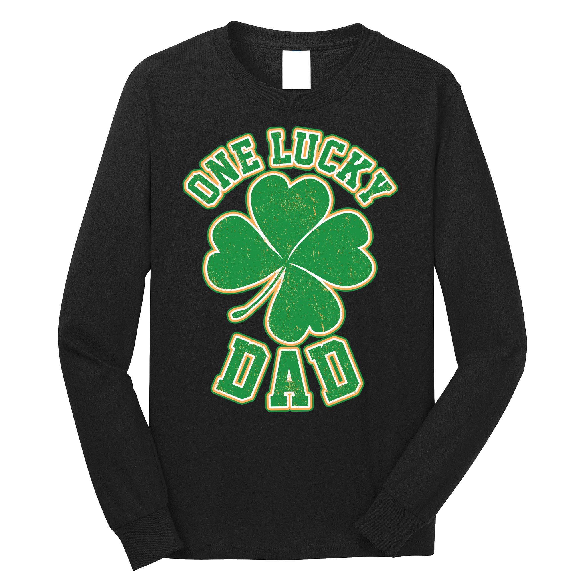One Lucky Dad Long Sleeve Shirt