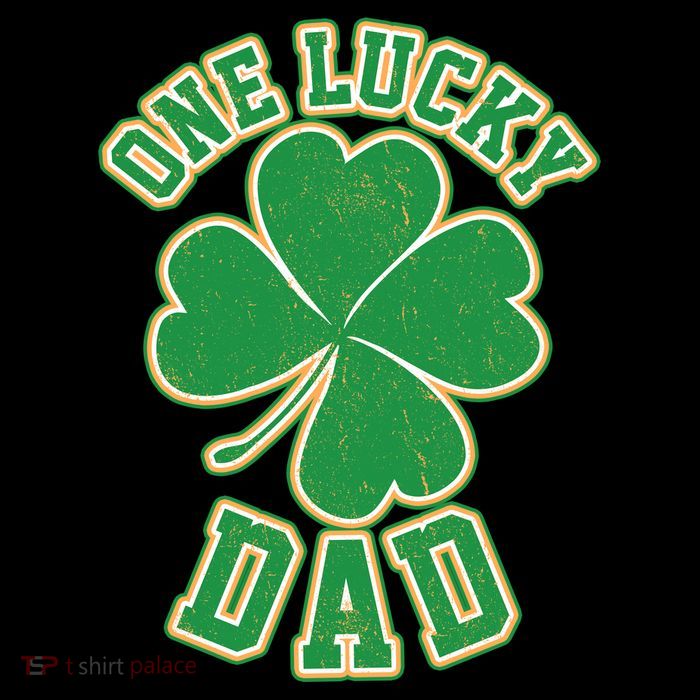 One Lucky Dad Tall T-Shirt