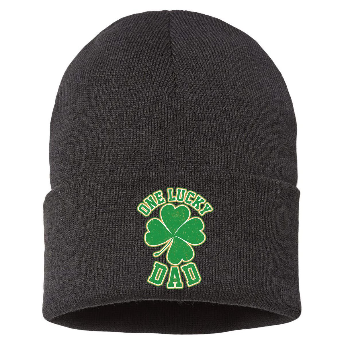 One Lucky Dad Sustainable Knit Beanie
