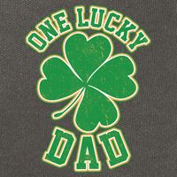 One Lucky Dad Cotton Canvas Backpack