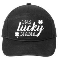 One Lucky Mama 7-Panel Snapback Hat