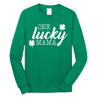 One Lucky Mama Long Sleeve Shirt