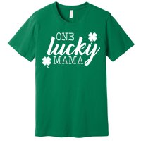 One Lucky Mama Premium T-Shirt