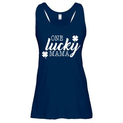 One Lucky Mama Ladies Essential Flowy Tank