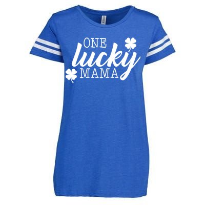 One Lucky Mama Enza Ladies Jersey Football T-Shirt