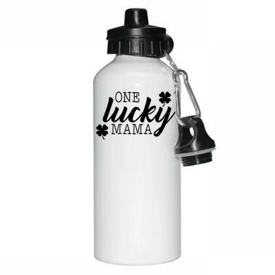 One Lucky Mama Aluminum Water Bottle