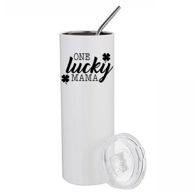 One Lucky Mama Stainless Steel Tumbler