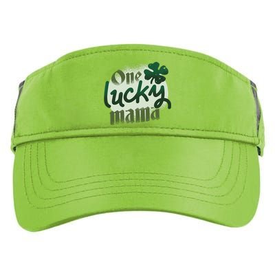 One Lucky Mama Irish Clover Adult Drive Performance Visor