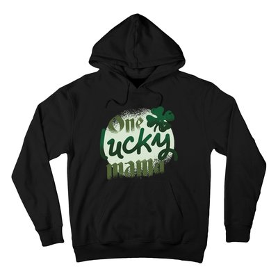 One Lucky Mama Irish Clover Hoodie