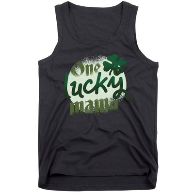 One Lucky Mama Irish Clover Tank Top