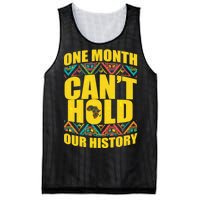 One Month Can't Hold Our History Mesh Reversible Basketball Jersey Tank