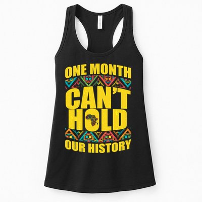 One Month Can't Hold Our History Womens Tank Top