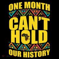 One Month Can't Hold Our History Visor
