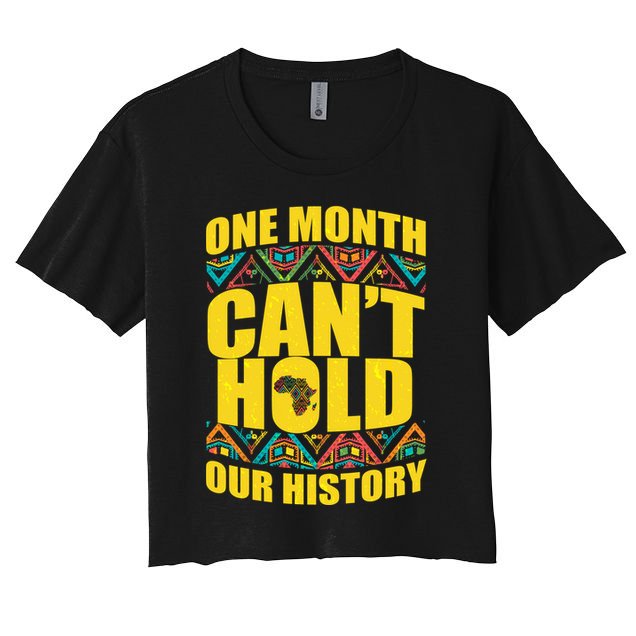 One Month Can't Hold Our History Crop Top
