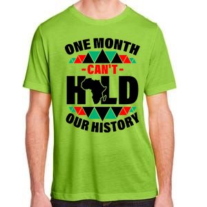 One Month Can't Hold Our History Africa Pride Adult ChromaSoft Performance T-Shirt