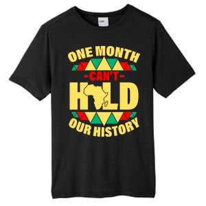 One Month Can't Hold Our History Africa Pride Tall Fusion ChromaSoft Performance T-Shirt