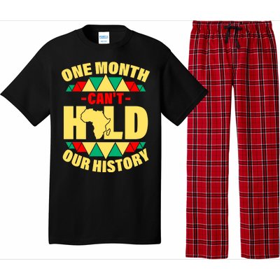 One Month Can't Hold Our History Africa Pride Pajama Set