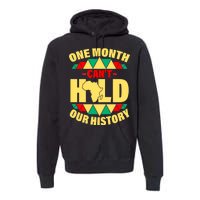 One Month Can't Hold Our History Africa Pride Premium Hoodie