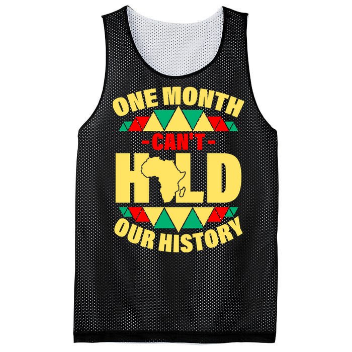 One Month Can't Hold Our History Africa Pride Mesh Reversible Basketball Jersey Tank