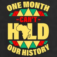 One Month Can't Hold Our History Africa Pride Golf Towel