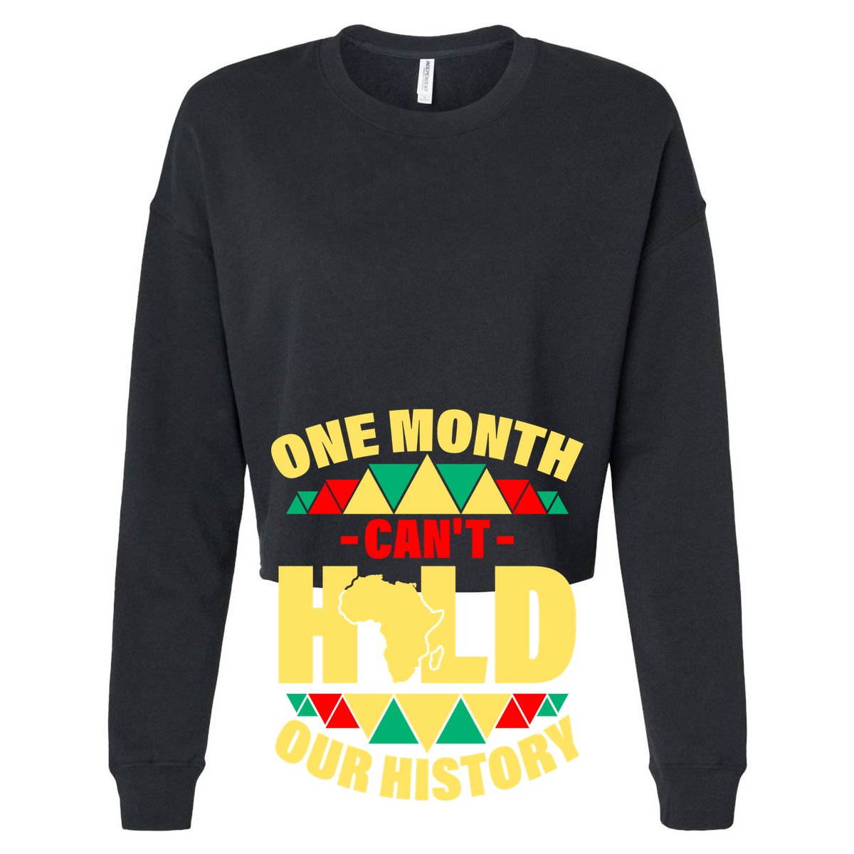 One Month Can't Hold Our History Africa Pride Zip Tote Bag