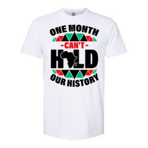 One Month Can't Hold Our History Africa Pride Softstyle CVC T-Shirt