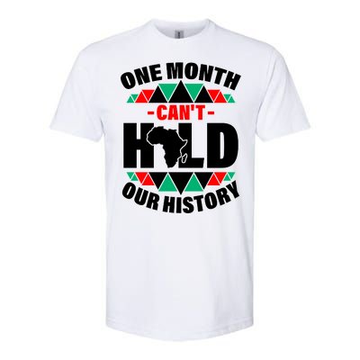 One Month Can't Hold Our History Africa Pride Softstyle® CVC T-Shirt