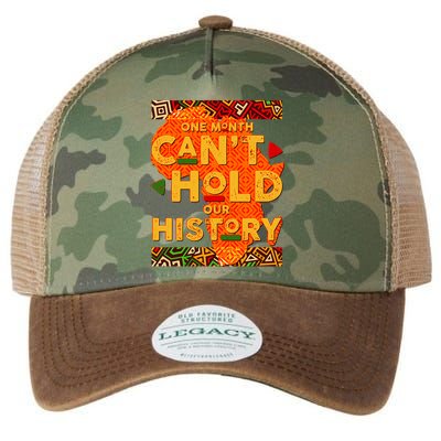 One Month Can't Hold Our History African Colors Legacy Tie Dye Trucker Hat