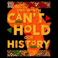 One Month Can't Hold Our History African Colors Bucket Hat