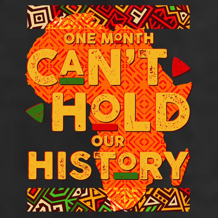 One Month Can't Hold Our History African Colors Golf Towel