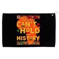 One Month Can't Hold Our History African Colors Grommeted Golf Towel