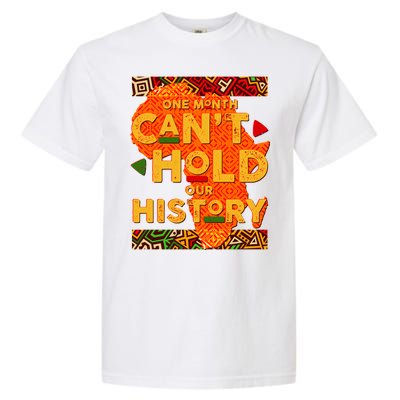 One Month Can't Hold Our History African Colors Garment-Dyed Heavyweight T-Shirt