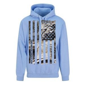 One Nation Under God American Jesus Flag Unisex Surf Hoodie