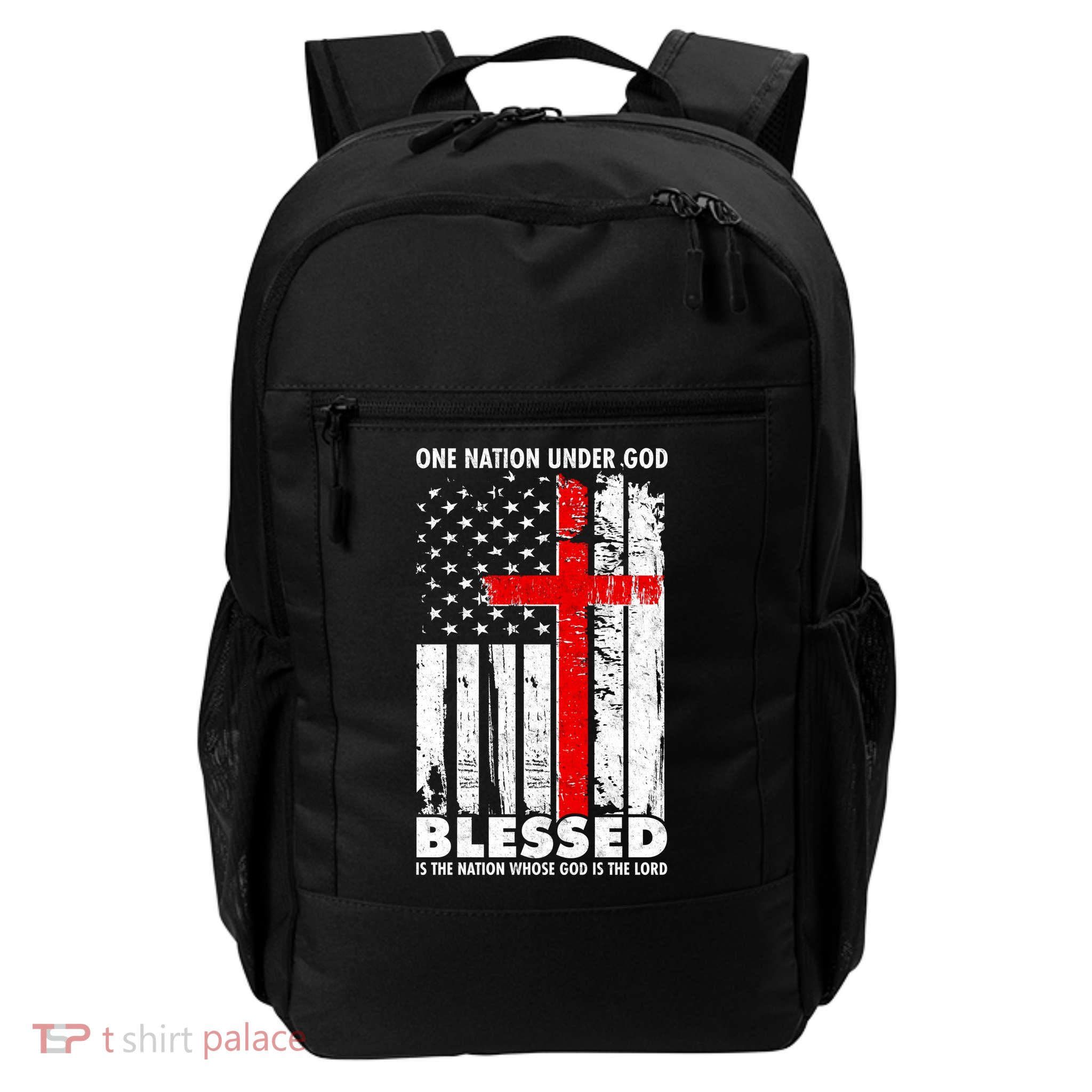 One Nation Under God Blessed Daily Commute Backpack