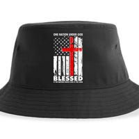 One Nation Under God Blessed Sustainable Bucket Hat