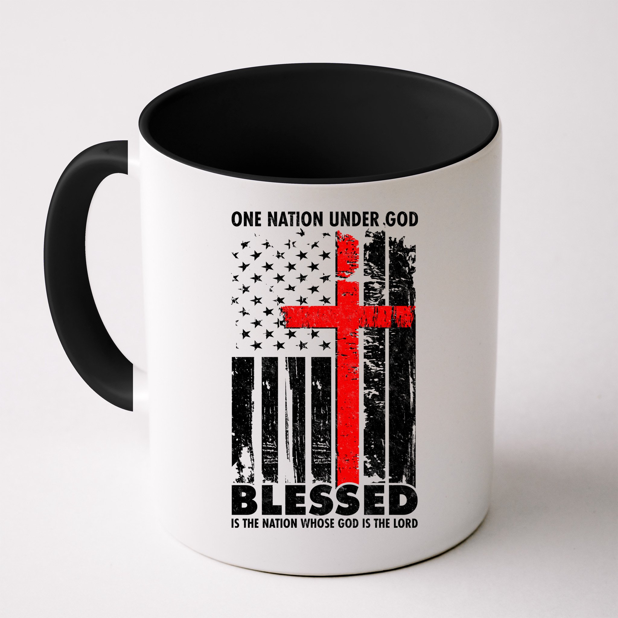 One Nation Under God Blessed Mug