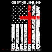 One Nation Under God Blessed Sustainable Beanie