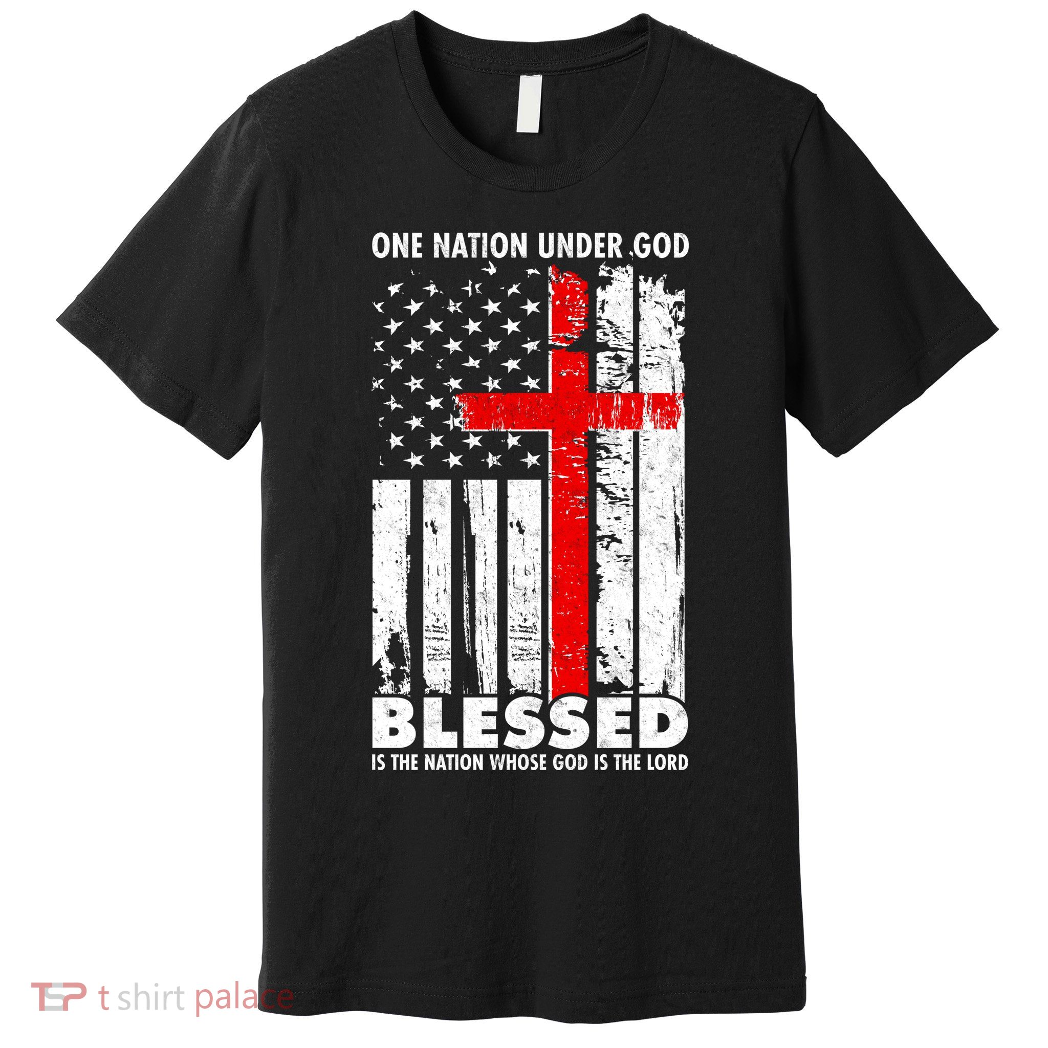 One Nation Under God Blessed Premium T-Shirt