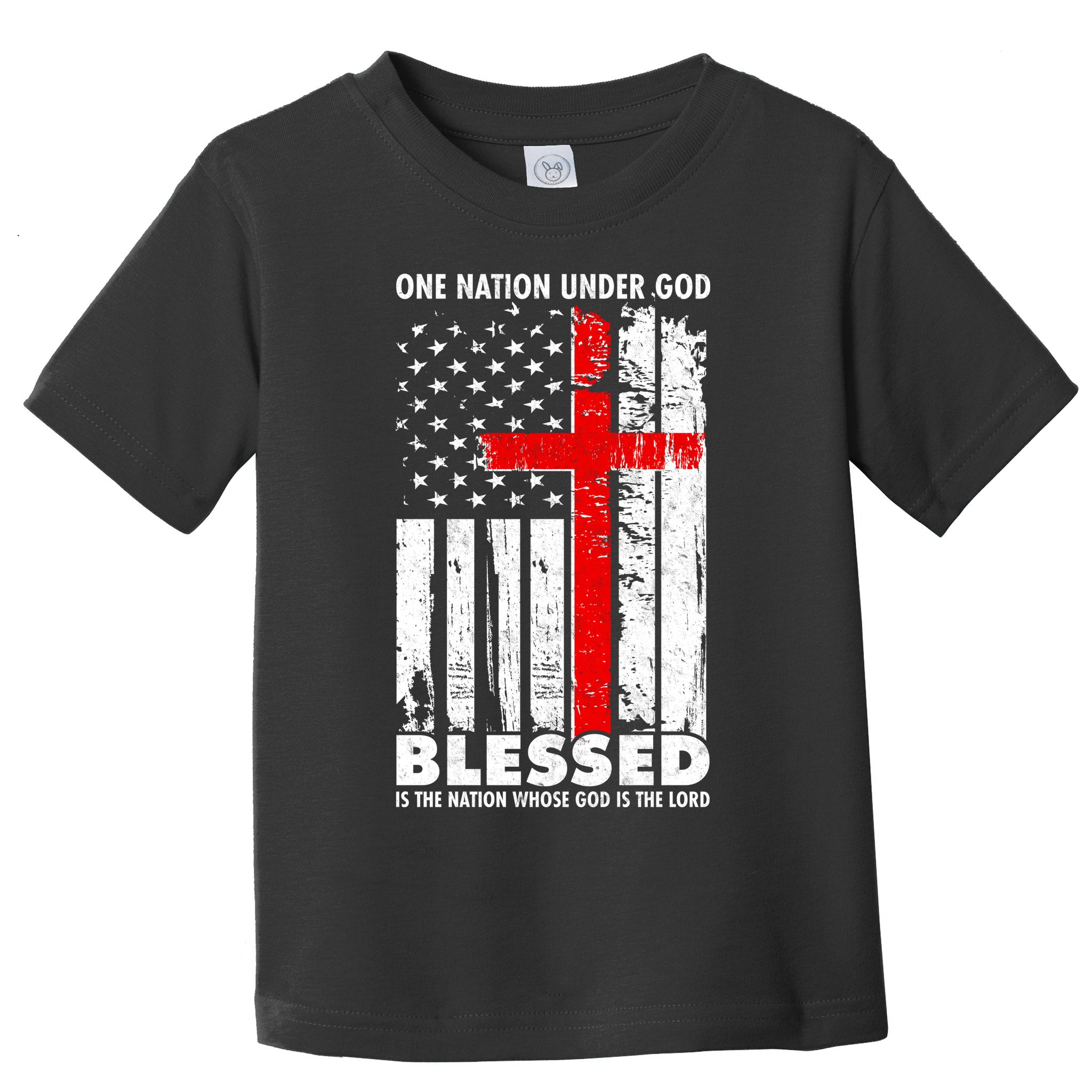 One Nation Under God Blessed Toddler T-Shirt