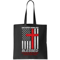 One Nation Under God Blessed Is The Nation Whose God Is The Lord Tote Bag