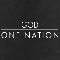 One Nation Under God Christianity Faith 7 Panel Mesh Trucker Snapback Hat