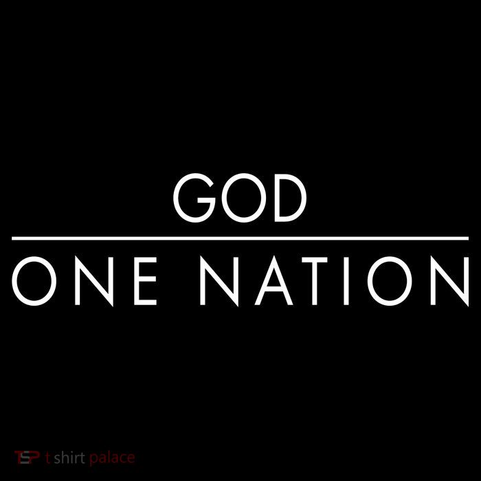 One Nation Under God Christianity Faith Flatbill Hat