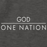 One Nation Under God Christianity Faith Vector Backpack